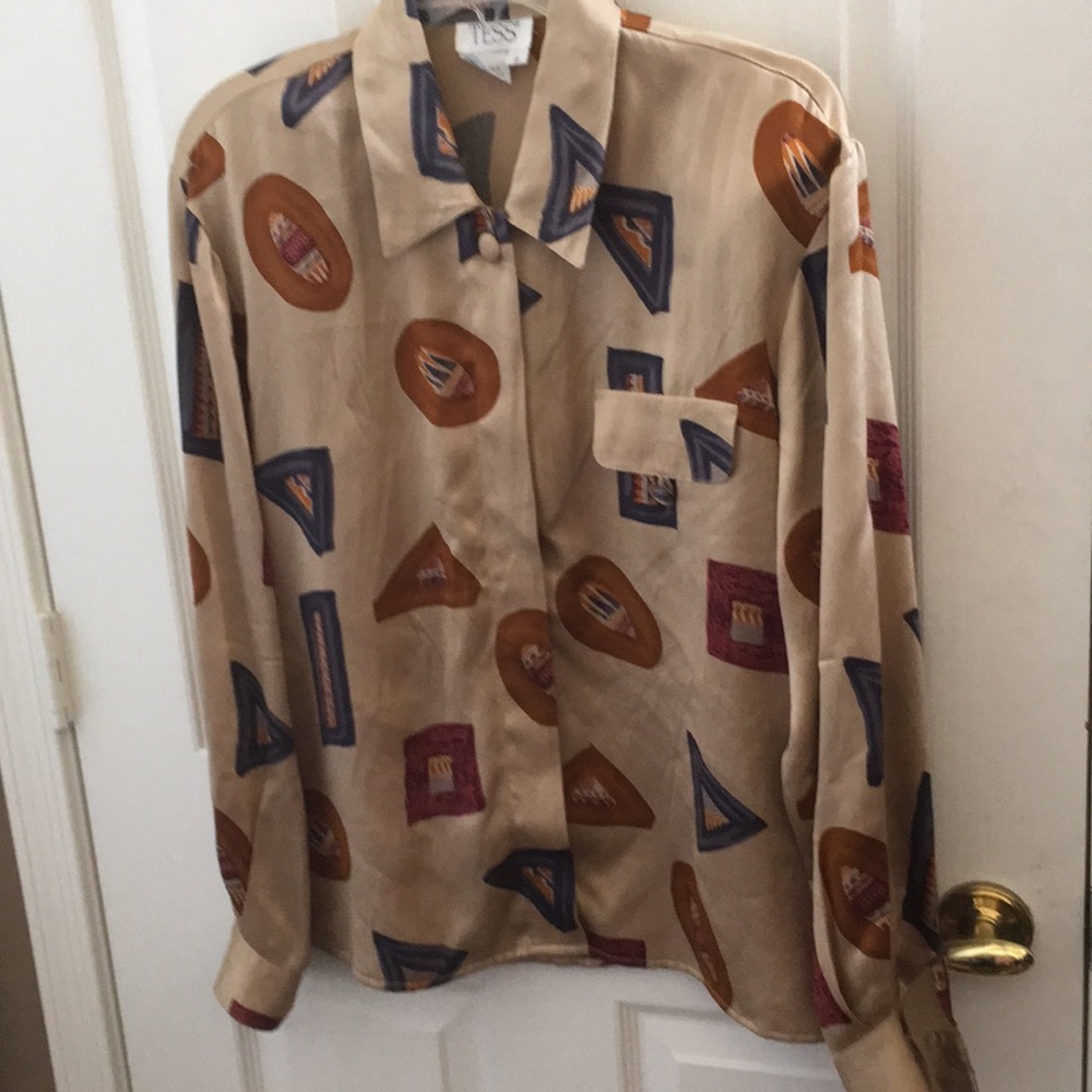 FINAL MARKDOWN LADIES’ Silk Tess Blouse (8)